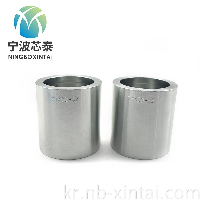 중국에서 제작 된 고품질 유압 호스 카본 스틸 아트 브러시 페룰 03310-04